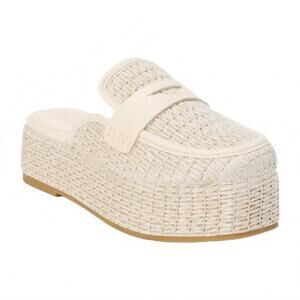 NEW MATISSE women's wren platform mule in natural